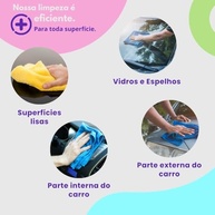 Kit 5 Panos de Microfibra Multiuso - Alta Absorção, Reutilizáveis e Sem Riscos - imagem 5