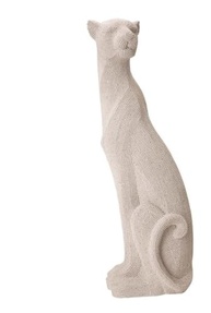 Escultura de Pantera em Polirresina - Decoração Elegante e Sofisticada - imagem 2