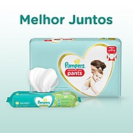 Fraldas Pampers XG: Kit 128 Unidades Premium Care Pants - imagem 2