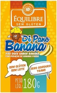 DIPANE BANANA (PÃO DOCE) SEM GLÚTEN S/LEITE 180G - imagem 3