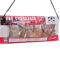 CoCook BBQ Churrasco 5 sabores Temperos 100% natural Pão de Alho Chimichurri Grelhado Baharat Jerk Zero Glúten, Zero Lactose, Zero Conservantes, Zero Corantes, Zero Sódio - 375g Rende até 200 porções - imagem 1
