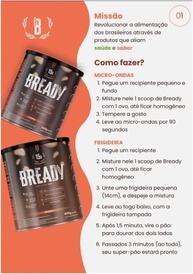 Bready Superfood Pão Proteico Sem Glúten Sabor Paprica 400g - imagem 5