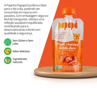 Papinha Orgânica Maçã, Cenoura e Batata Doce 100g - Papapá - imagem 5