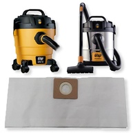 Saco Coletor Refil de Papel Descartável para Aspirador Wap Gtw Inox 12 GTW 10 Amarelo - Cartucho Bag de Qualidade Superior - imagem 1