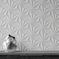 Papel de Parede 3D: Renove com Efeito Gesso! - imagem 1
