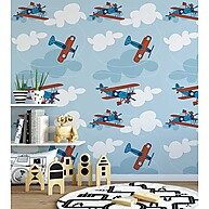 Papel de Parede Aviões: Decore com o Céu! - imagem 1