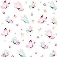 Papel de Parede Borboletas: Quarto Infantil dos Sonhos! - imagem 1