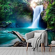 Papel de Parede Cachoeira: Transforme Seu Espaço! - imagem 1