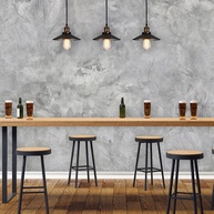 Papel de Parede Cimento Queimado: Decore com Chuva! - imagem 1