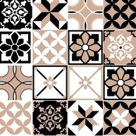 Papel de Parede Cozinha: Azulejo Português Lavável 3,5m - imagem 1
