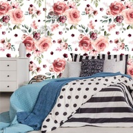 Papel de Parede Floral Justine: Transforme Sua Casa com Estilo - imagem 1