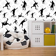Papel de Parede Jogadores de Futebol – Decoração Moderna para Quartos - imagem 1