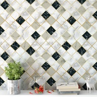 Papel de Parede Mármore: Elegância Lavável! - imagem 1