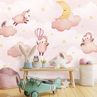 Papel de Parede Ovelha: Decore com Fofura! - imagem 1
