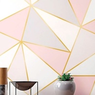 Papel de Parede Rosê Gold: Decore com Elegância! - imagem 1