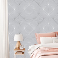 Papel de Parede Triângulos Cinza: Decore com Estilo! - imagem 1