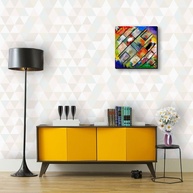 Papel de Parede Triângulos: Decore com Leveza! - imagem 1