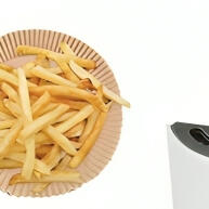Papel Descartável para Air Fryer – Antiaderente e Prático - imagem 1