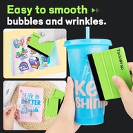 Rodo de Feltro Profissional TECKWRAP (2 Peças) - Aplicação Perfeita de Vinil e Papel de Parede - imagem 5