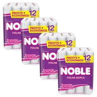 Papel Higiênico Noble: Kit 4x12 Rolos Dupla Folha - imagem 1