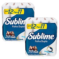 Papel Higiênico Sublime: Kit 2x12 Rolos - imagem 1