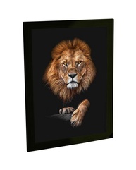 Quadro Decorativo A3 Leão de Judá Jesus Cristo - Impressão Premium em Papel Fotográfico - imagem 1