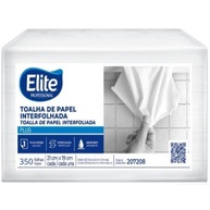 Papel Toalha Elite Classic: 2 Kits com 350 Folhas - imagem 1