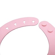 Papi Babador de Plástico Mami Bichus com Bolso Rosa 29cm x 20cm – Prático, Lavável e Estiloso para Bebês - imagem 3