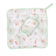Papi Textil Paninho de Boca Soft Papi com Prendedor de Chupeta - 2 Unidades, Estampa Floresta - imagem 3