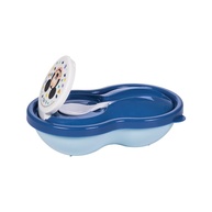 Kit Alimentação Infantil Mickey - Pote + Talher para Papinha Plasutil - imagem 1
