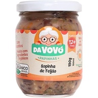 Da Vovó, Papinha infantil, Linha+12, Orgânica, Sabor Sopinha de Feijão, 200ml - imagem 2