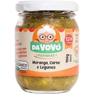 Da Vovó, Papinha infantil, Linha+12, Orgânica, Sabor Arroz, Moranga, Carne e Legumes, 200ml - imagem 2