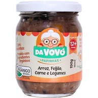 Da Vovó, Papinha infantil, Linha+12, Orgânica, Sabor Arroz, Feijão, Carne e Legumes, 200ml - imagem 2