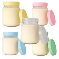 Potes de Vidro 240ml com Tampa BPA-Free - Ideal para Leite Materno e Papinhas - imagem 2