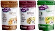 Kit 3 Konjac Massa Curta: Penne, Pappardelle, Bucatini - imagem 2