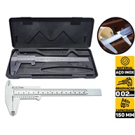 Paquímetro 150mm Fertak: Precisão em Aço! - imagem 1