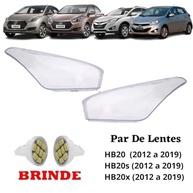 Par de Lentes para Farol HB20 (2012-2019) + LED 8 Pontos - Renove o Visual do Seu Carro! - imagem 3
