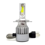 Par Lâmpadas Farol Full LED 9006 HB4 Alto Baixo 6500K 4800lm C6 - imagem 5