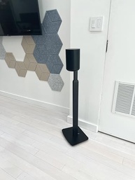 Suporte de Chão Ajustável ynVISION.DESIGN para Sonos Era 100/300 (Par) - Preto - imagem 5