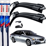 Par Palhetas Limpador Parabrisa Dianteiro Silicone Bosch para Hyundai Azera 2008-2011 - imagem 1