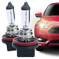 Par de Lâmpadas H8 12V 35W Halógenas para Farol – Iluminação Potente - imagem 1
