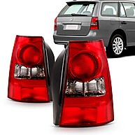 Par de Lanternas Traseiras Parati G4 Fumê 2006 a 2013 - imagem 1