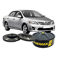 Par Disco Freio Dianteiro Ventilado Toyota Corolla – Original Fremax - imagem 1