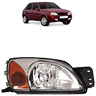 Par Farol Dianteiro Fiesta 2000 2001 2002 Foco Simples - imagem 1