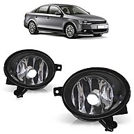 Par Farol Milha Auxiliar Jetta e Amarok – Lente Lisa Acrílico - imagem 1
