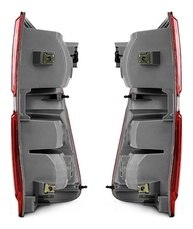 Par Lanterna Traseira Hilux SRV 2012-2015 Bicolor - Lente Lisa Acrílico - imagem 4