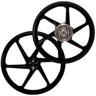 Par de Rodas Liga Leve Freio a Disco NXR150/NXR160 Bros ESD - Prontas para Instalar! - imagem 2