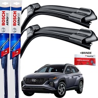 Par de Palhetas Limpador Parabrisa Bosch Aerofit Silicone Hyundai Tucson 2017-2024 - imagem 1