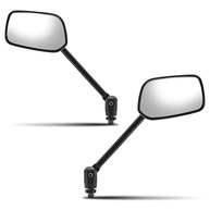 Espelho Retrovisor Mini Titan 99/150 (Par) Yamaha Preto - Articulado e Resistente - imagem 2