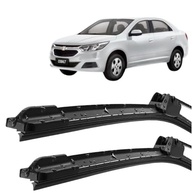 Par de Palhetas Limpador Para-Brisa Cobalt 2011-2020 Silicone Tipo Gancho - Limpeza Impecável! - imagem 2